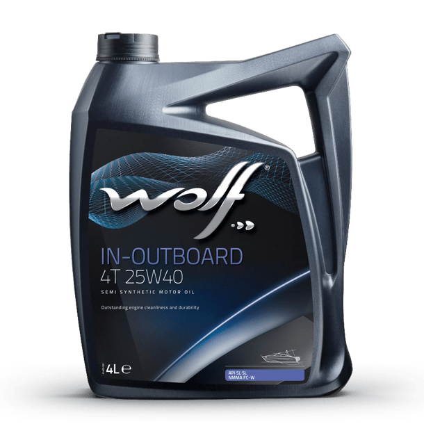 WOLF IN-OUTBOARD 4T 25W40