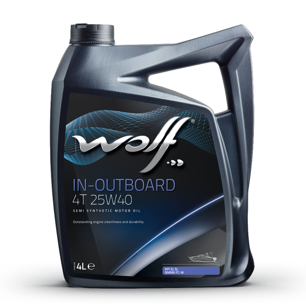 WOLF IN-OUTBOARD 4T 25W40